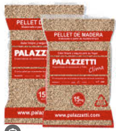 72 Bolsas Pellet 15kg